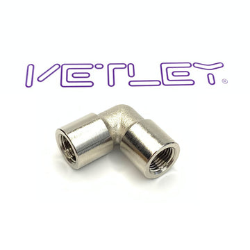 BLF Female Elbow Connector Brass Nickel-Plated