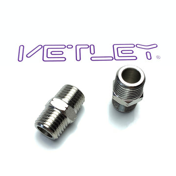 NPT Thread Combined Type Fittings Nipple Double Male Adaptor   10pcs/pack - 0