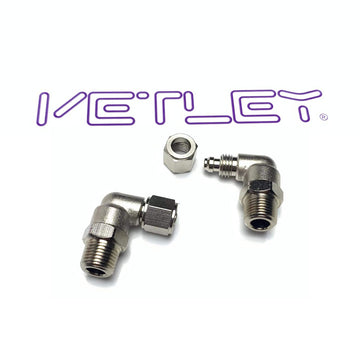 Locking type Full Brass MNPT Elbow Quick Connector 5pcs/pack - 0