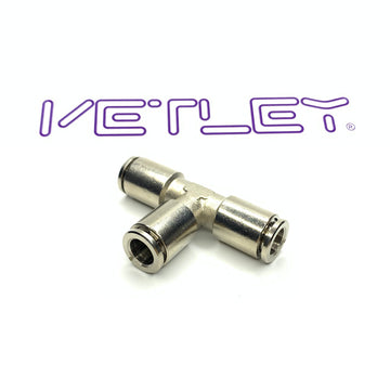 Brass Nickel-Plated Union Tee 5pcs/pack