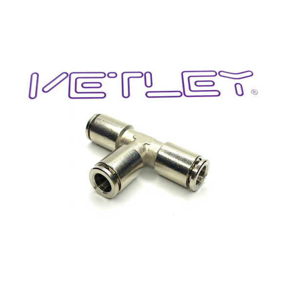 Brass Nickel-Plated Union Tee 5pcs/pack