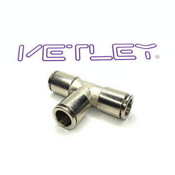 Brass Nickel-Plated Union Tee 5pcs/pack - 0