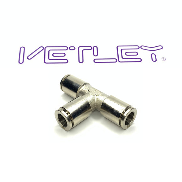 Brass Nickel-Plated Union Tee 5pcs/pack