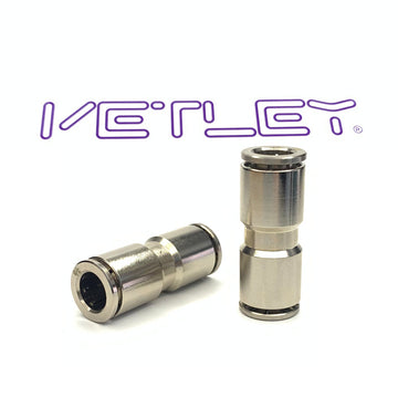 BPUC Brass Nickel-Plated Union Straight - 0