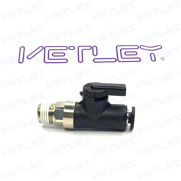 BVC Male Straight Mini Ball Valve