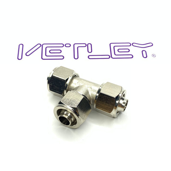 Brass Union Tee Locking Type Air Fittings 5pcs/pack