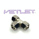 Brass Union Tee Locking Type Air Fittings 5pcs/pack-1