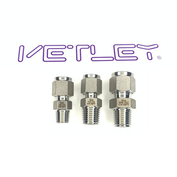 MNPT Compression Fittings 304 Stianless Steel Male Connector 5pcs/pack