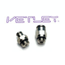 Brass Male Connector G Thread With O-ring 10pcs/pack-1