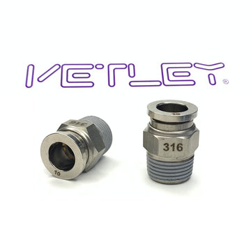 316 Stianless Steel Male Connector - 0