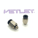 Compact Male Straight Mini Tube Fittings 10pcs/pack-1