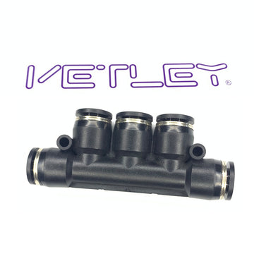 Triple Branch Union One Touch Fittings 5pcs/pack