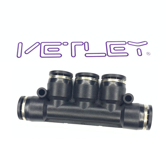 Triple Branch Union One Touch Fittings 5pcs/pack