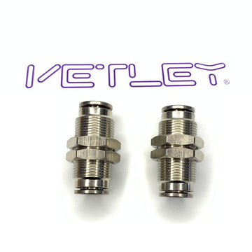 BPM Brass Bulkhead Union Straight - 0