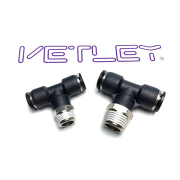 PT Male Tee NPT National Pipe Thread 5pcs/pack