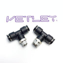 PT Male Tee NPT National Pipe Thread 5pcs/pack-2