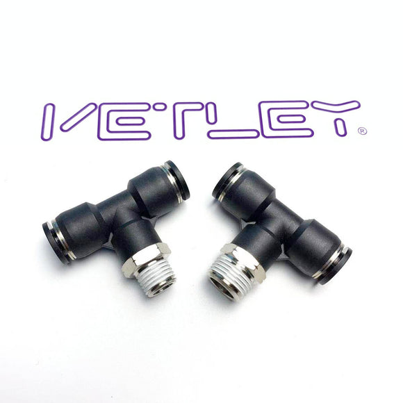 PT Male Tee NPT National Pipe Thread 5pcs/pack