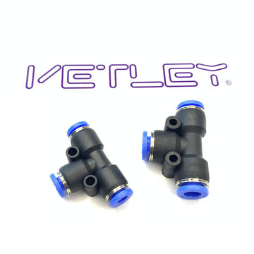 PUT Union Tee Pneumatic Quick Fittings 10pcs/package