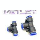 PUT Union Tee Pneumatic Quick Fittings 10pcs/package-2