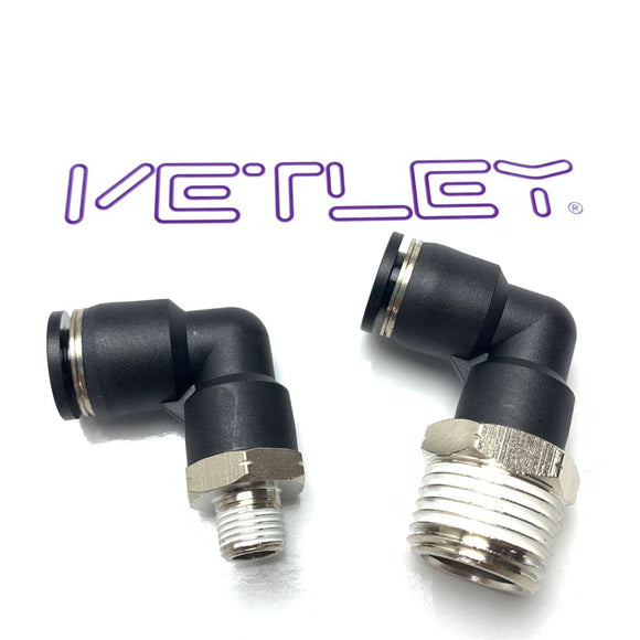 MNPT Male Elbow Pneumatic Push-in Fittings Inch Size